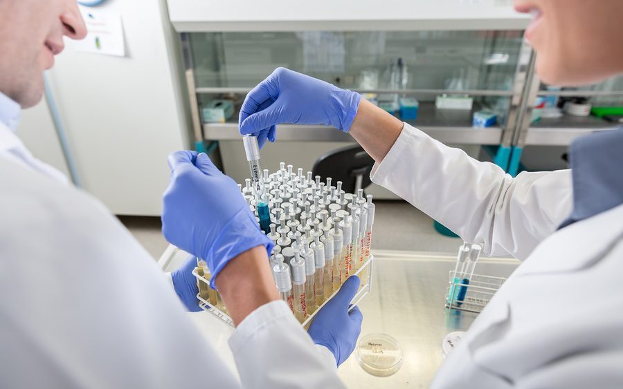 Samples in Biobank Lab