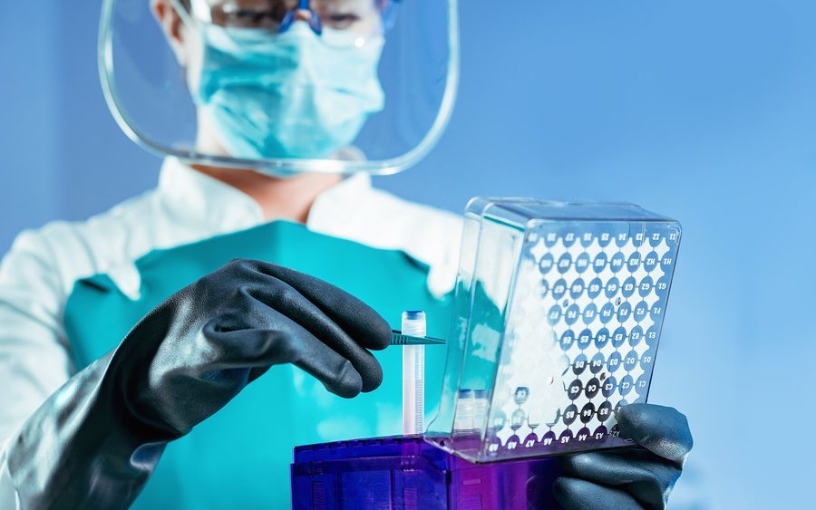 Biobank Researcher with Disease Samples