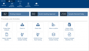 COVID19 Samples Testing LIMS